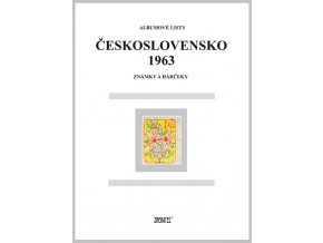 Albumové listy Československo 1963