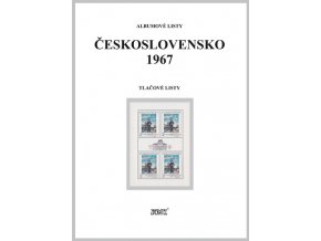 Albumové listy Československo 1967 II