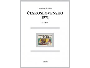 Albumové listy Československo 1971 I