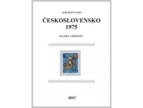 Albumové listy Československo 1975 I