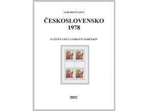 Albumové listy Československo 1978 II