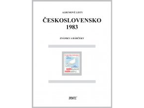 Albumové listy Československo 1983 I