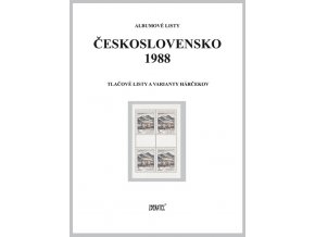 Albumové listy Československo 1988 II