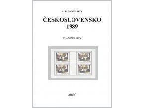 Albumové listy Československo 1989 II