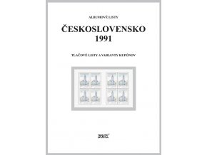 Albumové listy Československo 1991 II