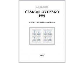 Albumové listy Československo 1991 II