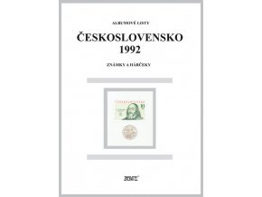 Albumové listy Československo 1992 I