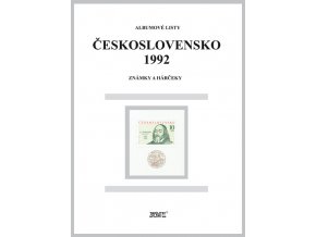 Albumové listy Československo 1992 I
