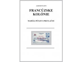 Albumové listy Franc kol 1944 Maršál Pétain s pretlačou
