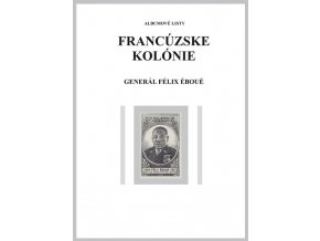 Albumové listy Franc kol 1945 Generál Félix Éboué