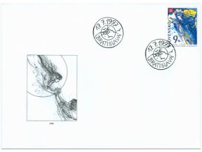 SR 1997 / 123 / Svetový rok Slovákov FDC
