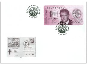 SR 2014 / 579 Deň poštovej známky FDC