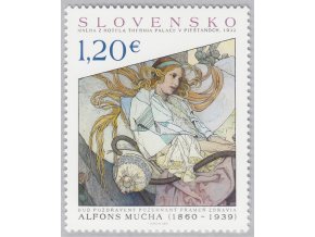 SR 2015 / 602 / Umenie - Alfons Mucha