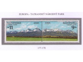 SR 1999 / 177-178 / EUROPA - Tatranský národný park