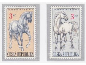 ČR 1996 / 122-123 / Kladrubské kone