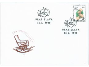 SR 1999 / 182 / Medzinárodný rok starších ľudí FDC