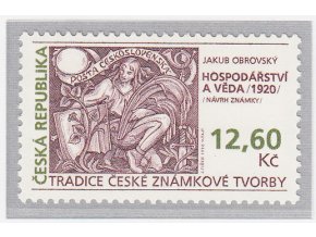ČR 1998 / 166 / Tradícia českej známkovej tvorby