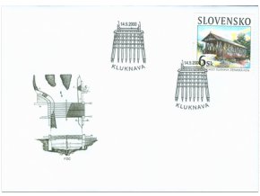 SR 2000 / 218 / Technické pamiatky FDC