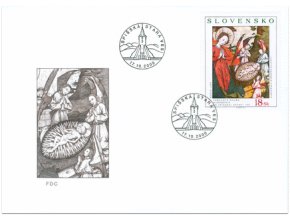 SR 2000 / 221-222 / Umenie FDC (2)