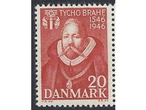 Dánsko 1946 /294/ 400. výročie narodenia: Tycho Brahe **