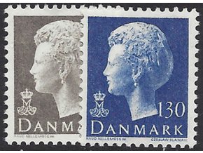Dánsko 1975 /584-585/ Kráľovná Margaret II **