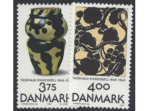 Dánsko 1996 /1136-1137/ 150. výročie narodenia T. Bindesboll **