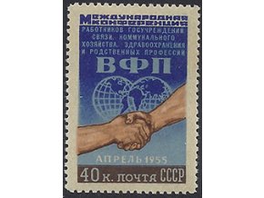 ZSSR 1955 /1751/ konferencia odborov verejných služieb vo Viedni **