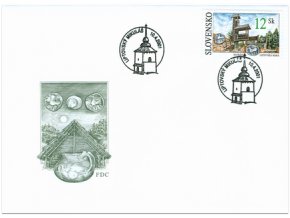 SR 2001 / 231-232 / Krásy našej vlasti FDC (2)