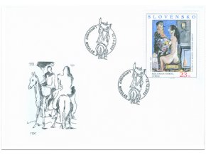 SR 2002 / 281-282 / Umenie FDC (2)