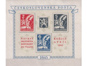 ČS 1945 / 0360-0362 H / Košické vydanie  **