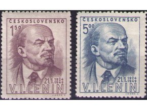 ČS 1949 / 0498-0499 / V. I. Lenin  **