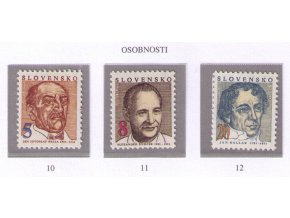 SR 1993 / 010-012 / Osobnosti