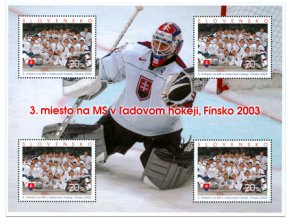 SR 2003 / 297 / 3. miesto na MS v ľadovom hokeji, Fínsko PL