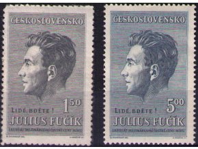 ČS 1951 / 0573-0574 / J. Fučík **