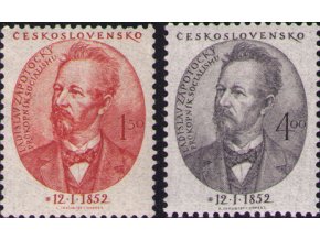 ČS 1952 / 0625-0626 / L. Zápotocký **