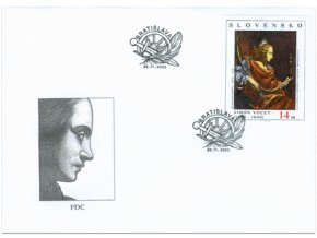 SR 2003 / 313-315 / Umenie FDC (3)