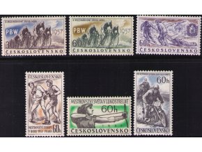 ČS 1957 / 0932-0937 / Šport **
