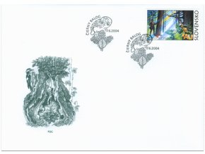SR 2004 / 330 / Lesy SR - Dobročský prales / FDC