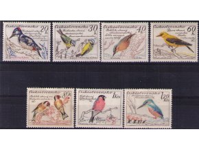 ČS 1959 / 1078-1084 / Vtáci **