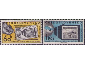 ČS 1960 / 1125-1126 / Výstava známok Bratislava **