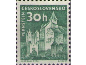 ČS 1961 / 1205 / Pernštejn (s priesvitkou) **