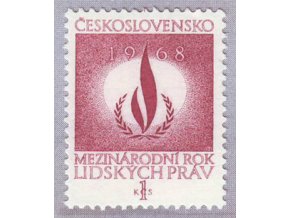 ČS 1968 / 1663 / Rok ľudských práv **