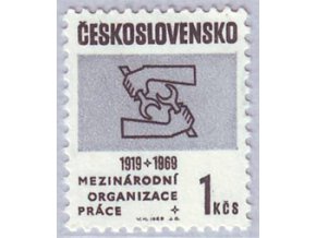 ČS 1969 / 1743 / Medzinárodná org. Práce **