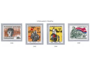 ČS 1972 / 1942-1945 / významné výročia **