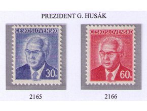 ČS 1975 / 2165-2166 / G. Husák **