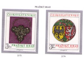 ČS 1975 / 2173-2174 / Pražský hrad **