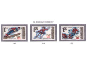 ČS 1976 / 2187-2189 / ZOH Innsbruck **