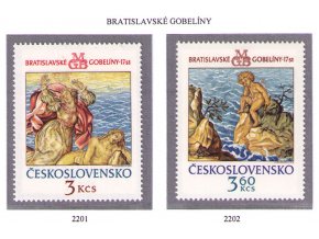 ČS 1976 / 2201-2202 / Bratislavské gobelíny III **