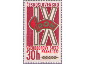 ČS 1977 / 2250 / IX. všeodborový zjazd **