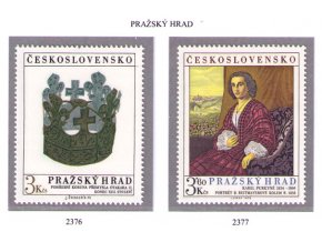 ČS 1979 / 2376-2377 / Pražský hrad **